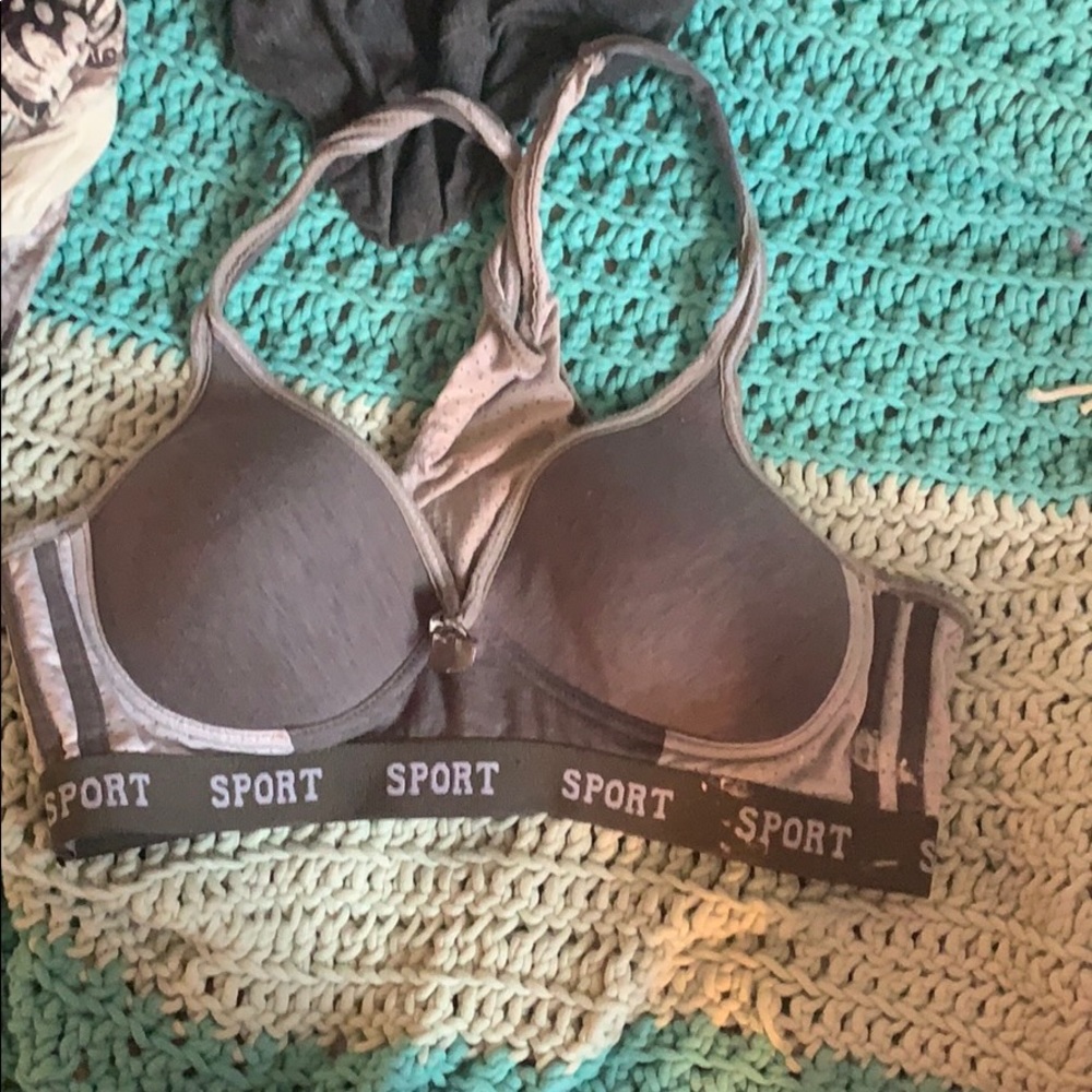 Sports bra that’s too small so get it soon